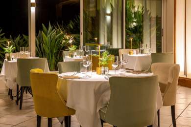 Restaurant Sainte-Maxime, Best Western Premier Montfleuri, tables